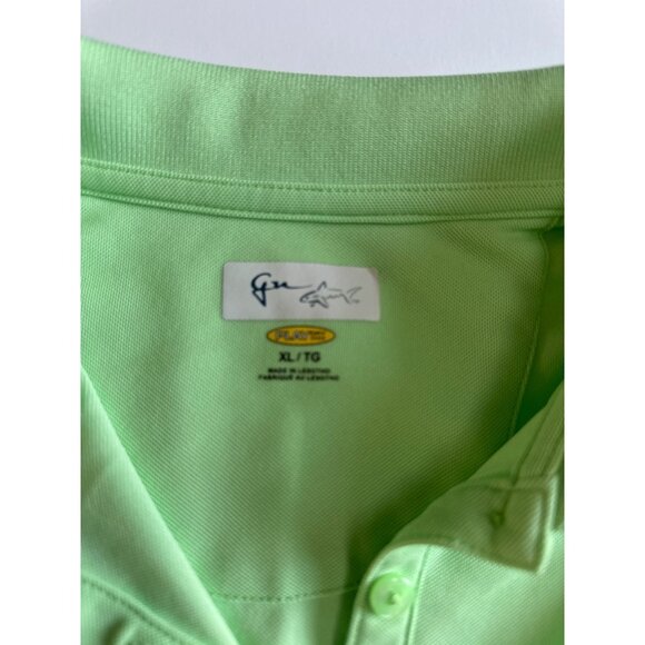 Greg Norman Womens Sleeveless Lime Green Polo Shirt XL Lightweight Golf Top - Picture 7 of 8